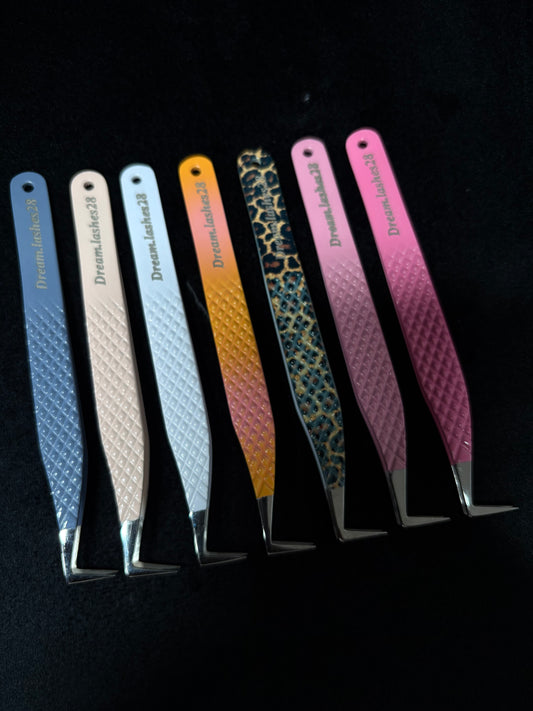Fiber tip Tweezers
