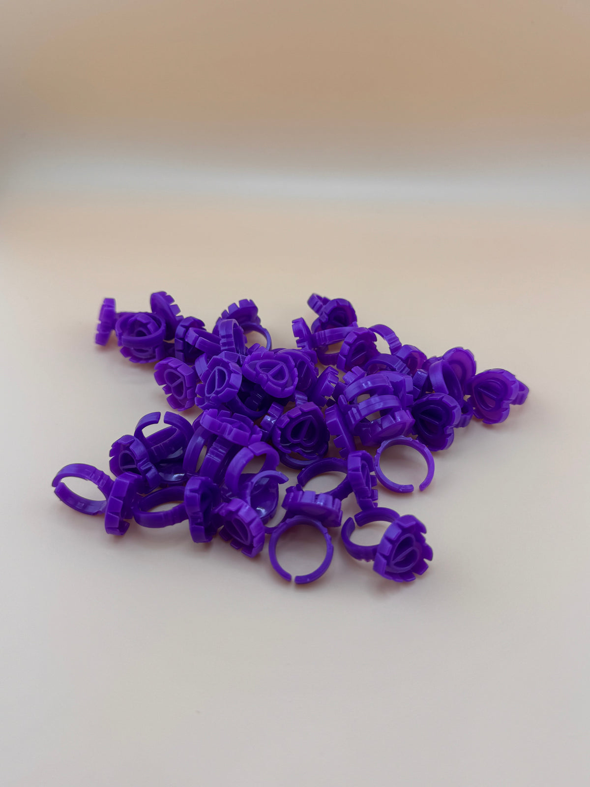 100pcs Glue rings