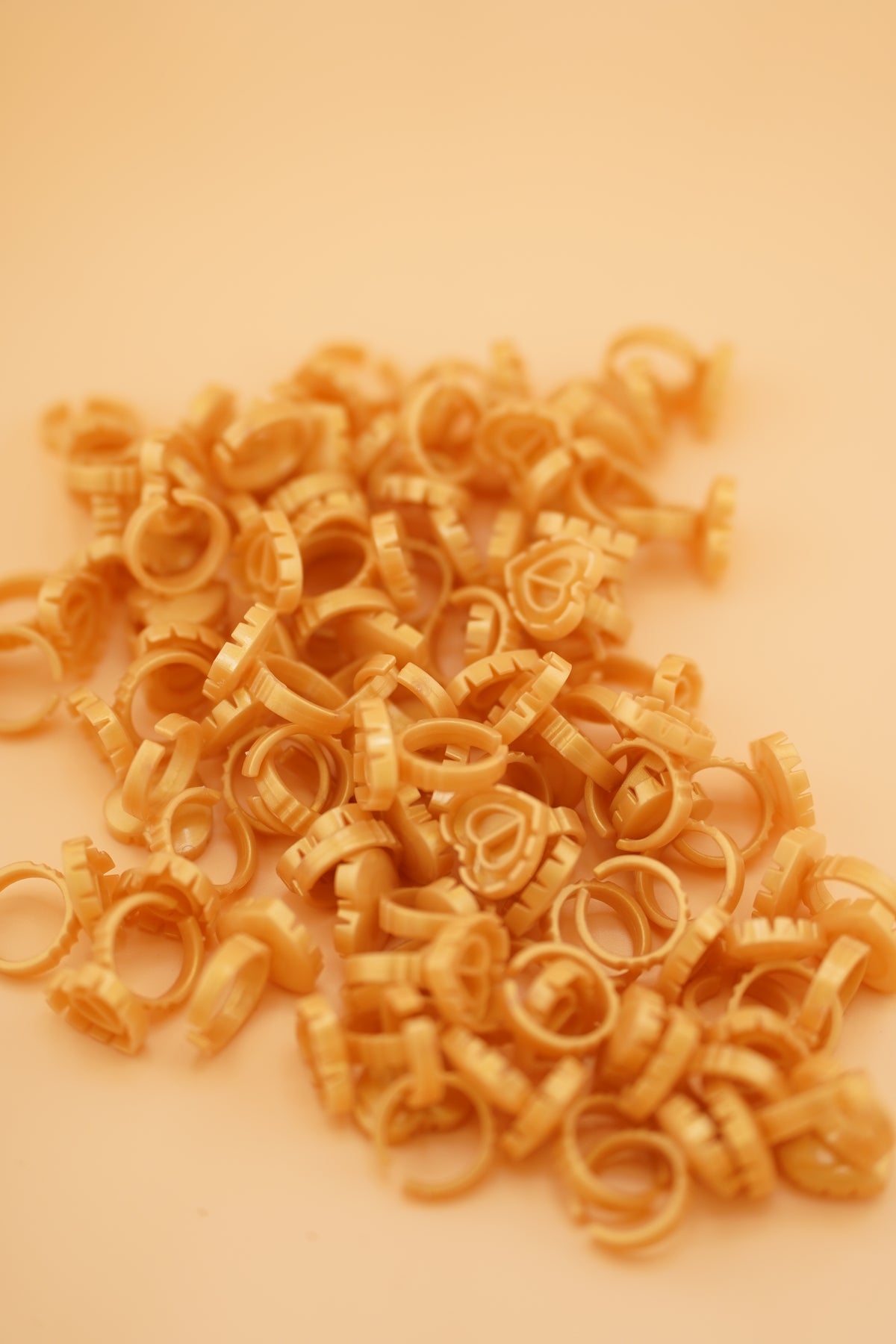 100pcs Glue rings