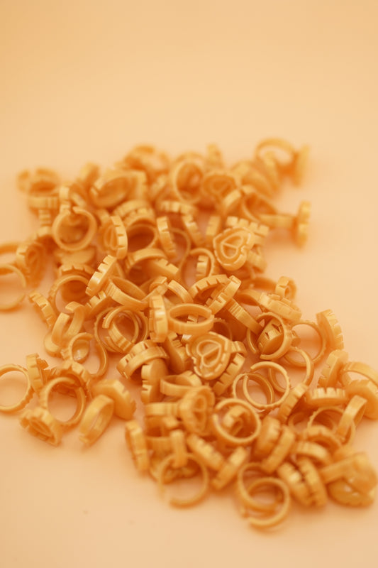 100pcs Glue rings